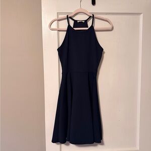 Olivia Rae Navy Racerback Dress